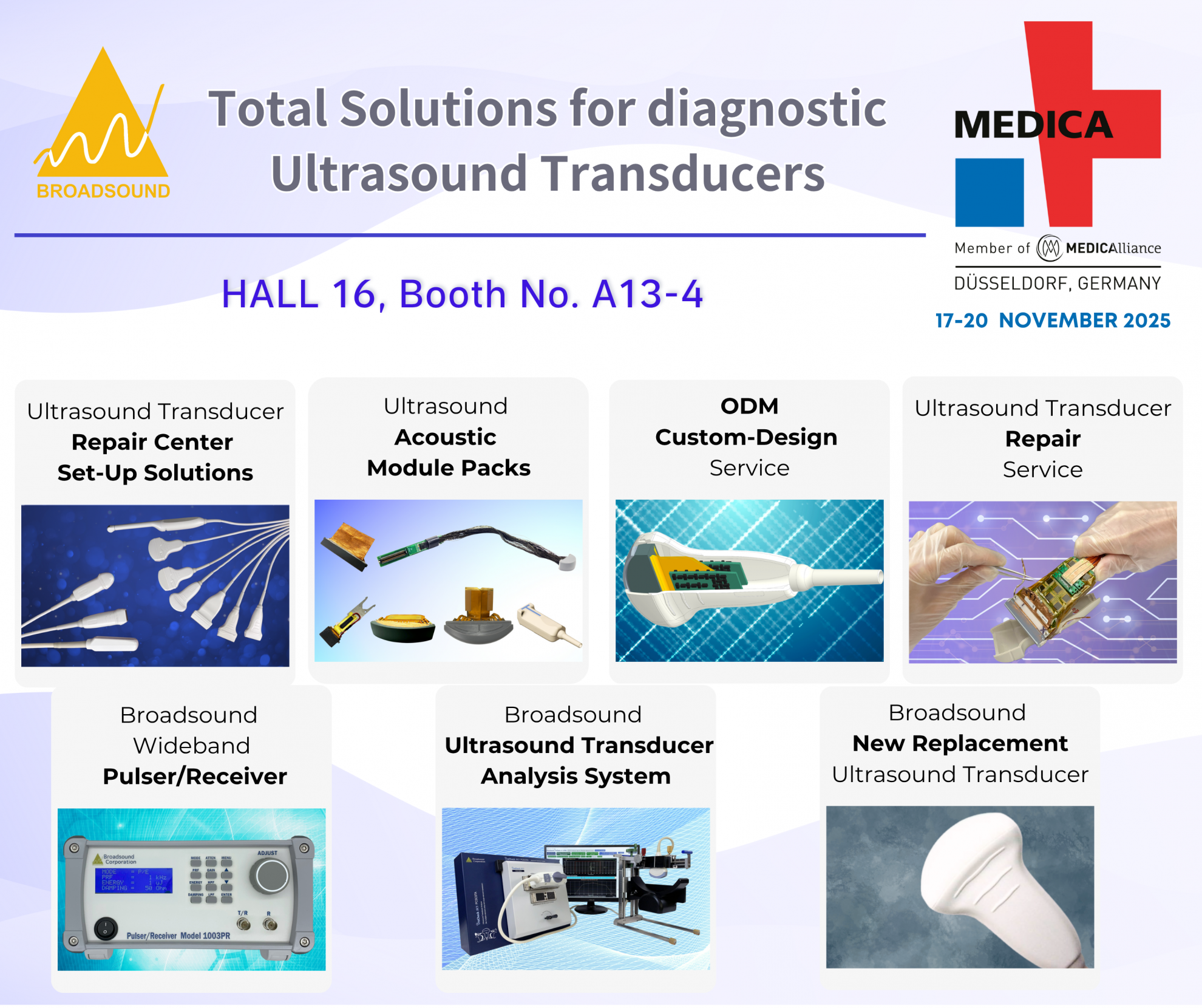 Let's meet at the Medica Düsseldorf 2025!